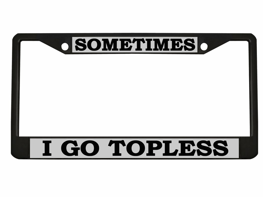I Am A Male Human Templar Black METAL License Plate Frame RPG