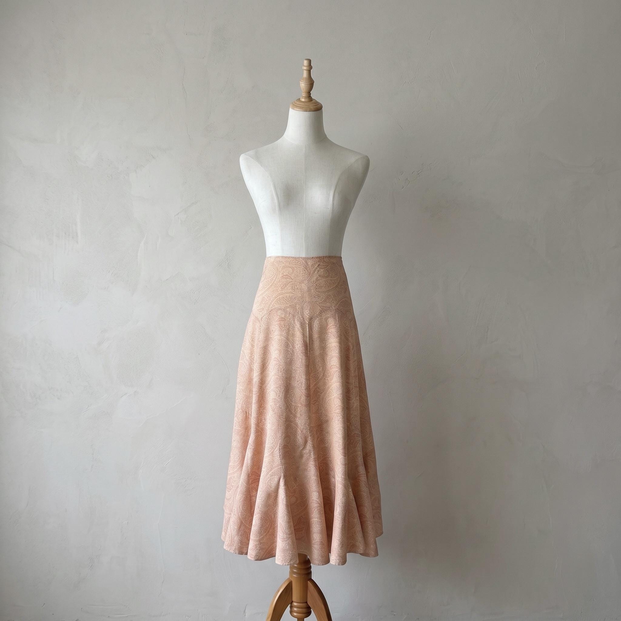 Vintage ralph lauren silk skirt - Etsy 日本