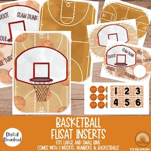 Basketball Flisat Inserts, Flisat Table, Flisat Insert Printable, Flisat Insert Preschool, Sensory Table, Sensory Table Inserts