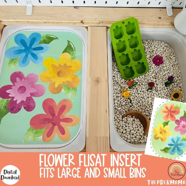 Spring Flisat Template Etsy
