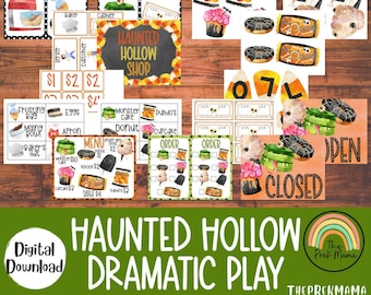 Halloween Dramatic Play, Pretend Play, Classroom Dramatic Play, Home Dramatic Play, Playroom, Restaurant, Class Dramatic Play Center
