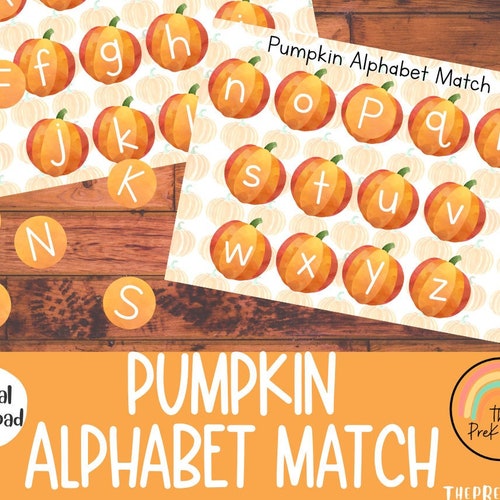 Kids Fall Activity Homeschool Printable Pumpkin Seed - Etsy