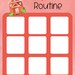 My Daily Routine Chart Printable Chore Chart Routine Chart - Etsy