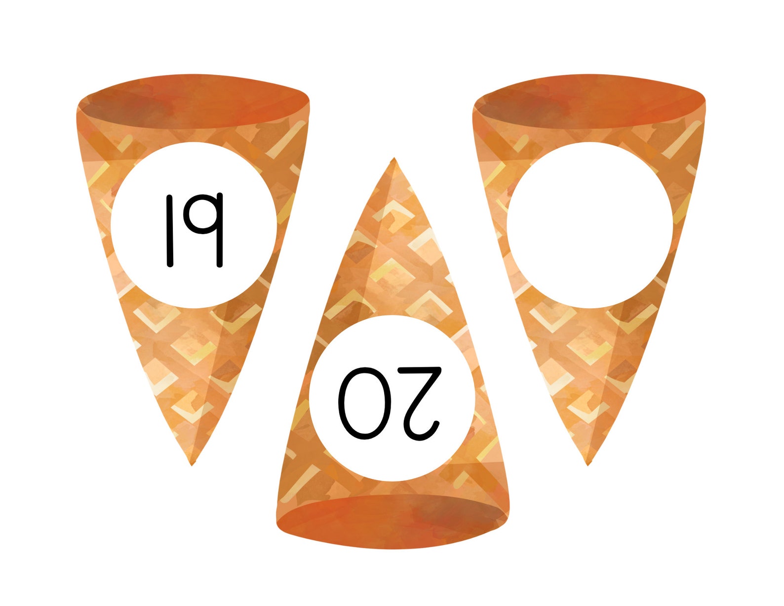 Count the Ice Cream Scoops, Toddler Printable, Preschool Math ...