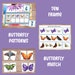 Butterfly Bundle, Montessori Homeschool Printable, Preschool Printable ...