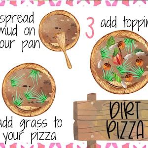 Mud Kitchen Recipe Cards, Homeschool Resources, Preschool Printable, Montessori, Printable Activity, Outdoor Activities, Mud Kitchen image 5