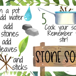 Mud Kitchen Recipe Cards, Homeschool Resources, Preschool Printable, Montessori, Printable Activity, Outdoor Activities, Mud Kitchen image 4