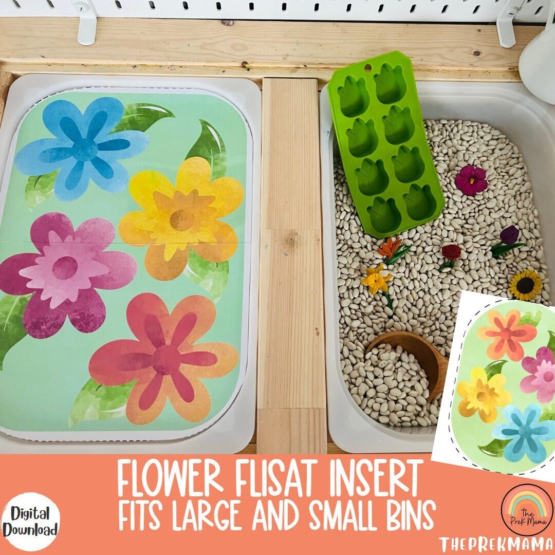 Flower Flisat Inserts, Flisat Table, Flisat Insert Printable, Flisat