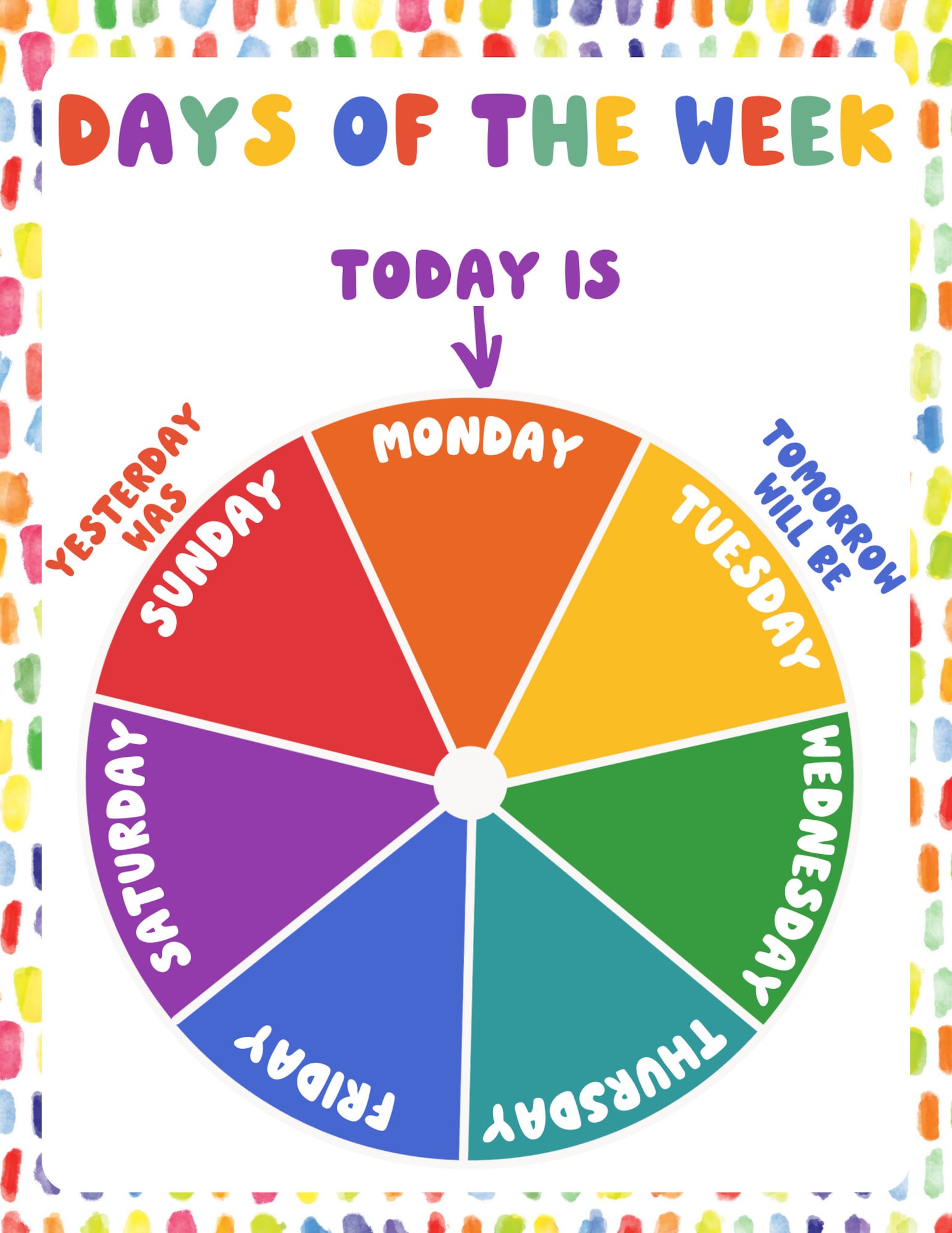 Days of the Week Circle Time Preschool Curriculum Preschool Etsy Days of the Week Circle Time Preschool Curriculum Preschool Etsy