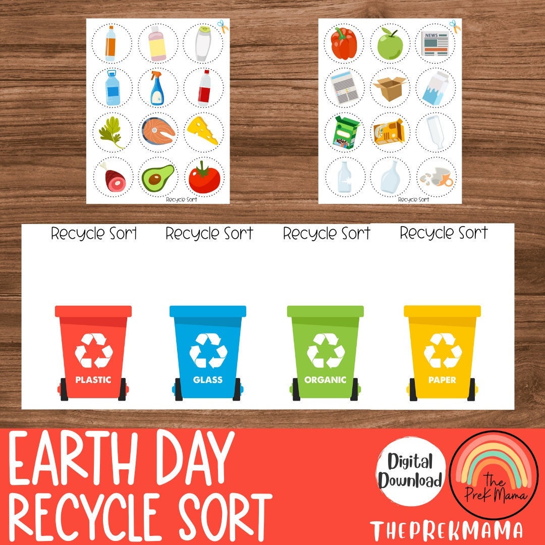 Printable waste segregation labels