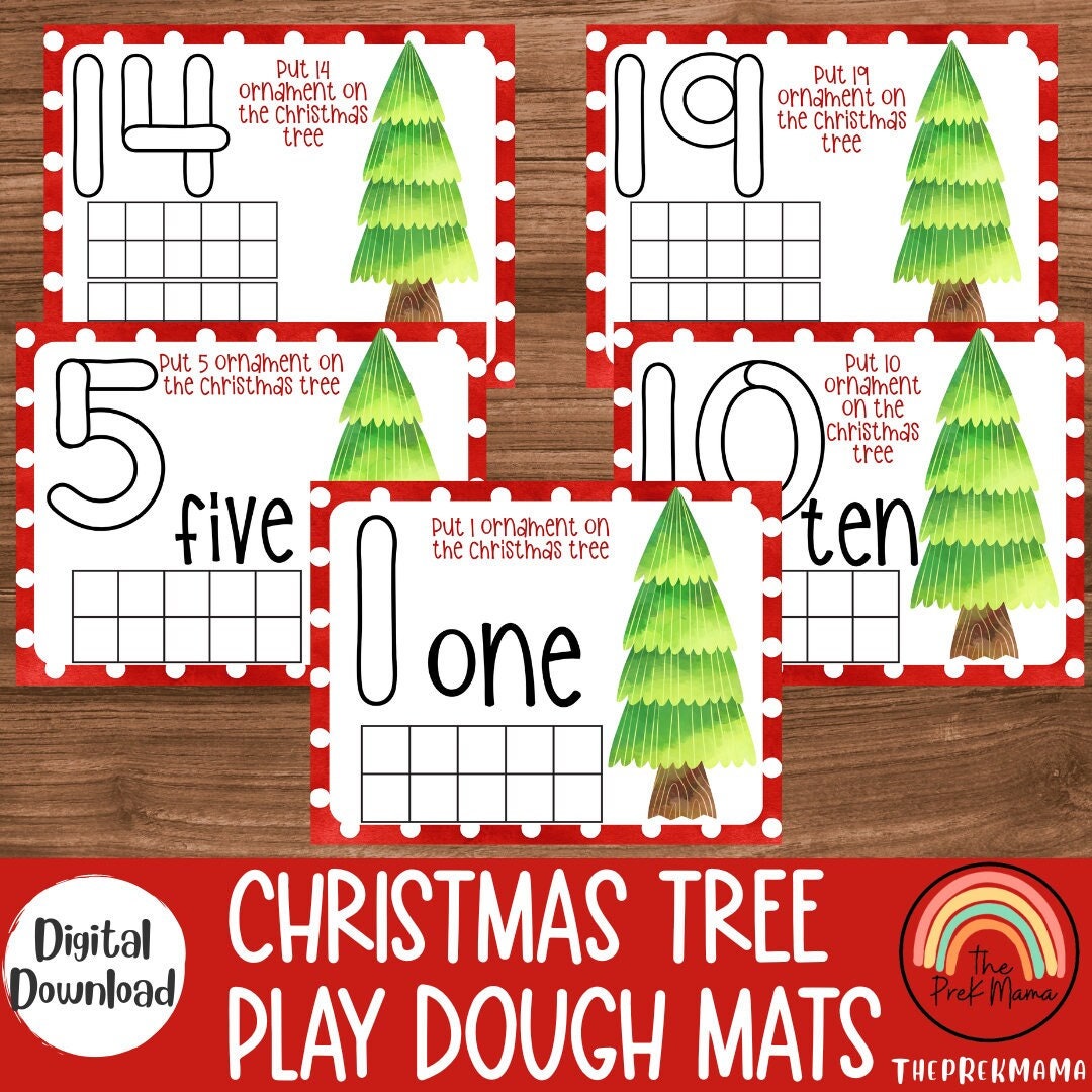 christmas-tree-play-dough-mats-play-doh-mats-toddler-activities-activities-for-kids