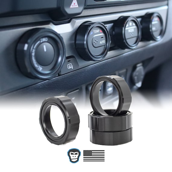 Climate Control Knob Covers Black Toyota 2016 & UP Etsy