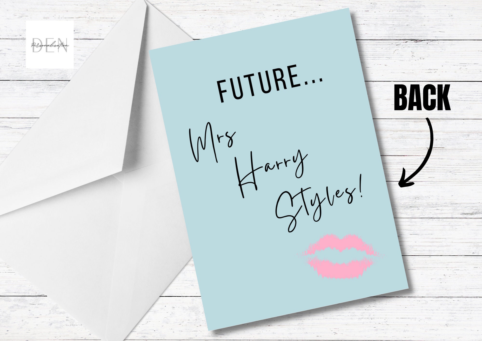 Harry Styles Ticket Reveal Card Harry Styles Love on Tour Etsy UK
