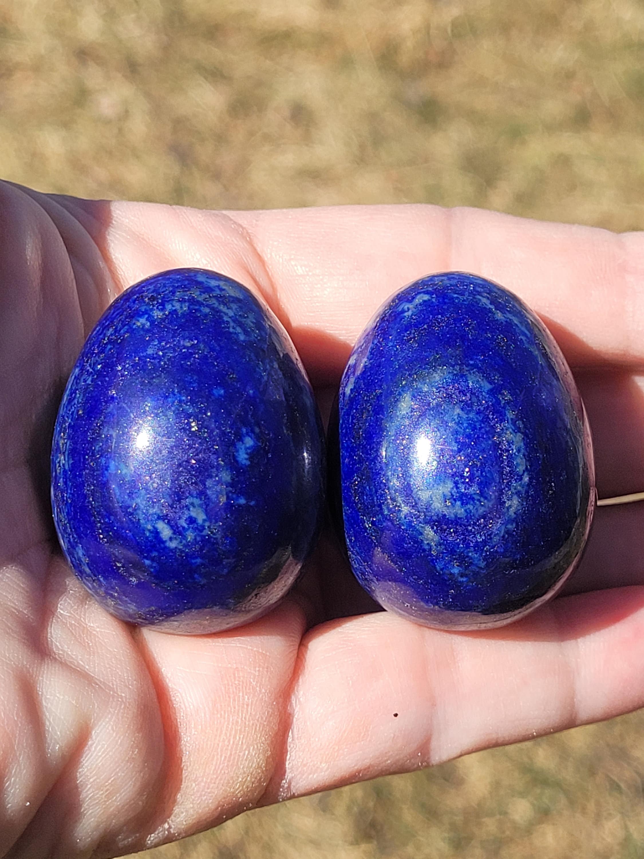 Lapis Lazuli Egg - Etsy