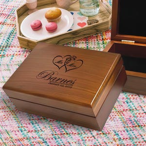 Personalized Wedding Gifts, Anniversary Gift Box, Gifts for Newly Married Couple, Wedding Gifts for Couples, Wedding Day Memory Box