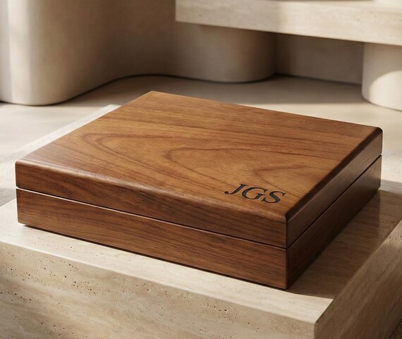 Personalized Keepsake Box for Men | Memory Gift for Husband, Wedding or Birthday Present