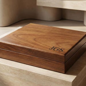 Large Keepsake Box, Wooden Memory Box, Birthday Gift for Him, Retirement, or Groomsmen Wedding Gifts