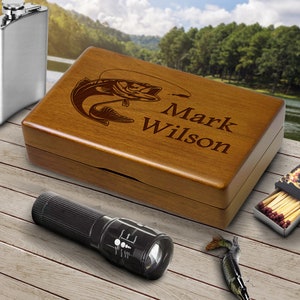 Custom Tackle Box: Wooden Box For Lure And Bait