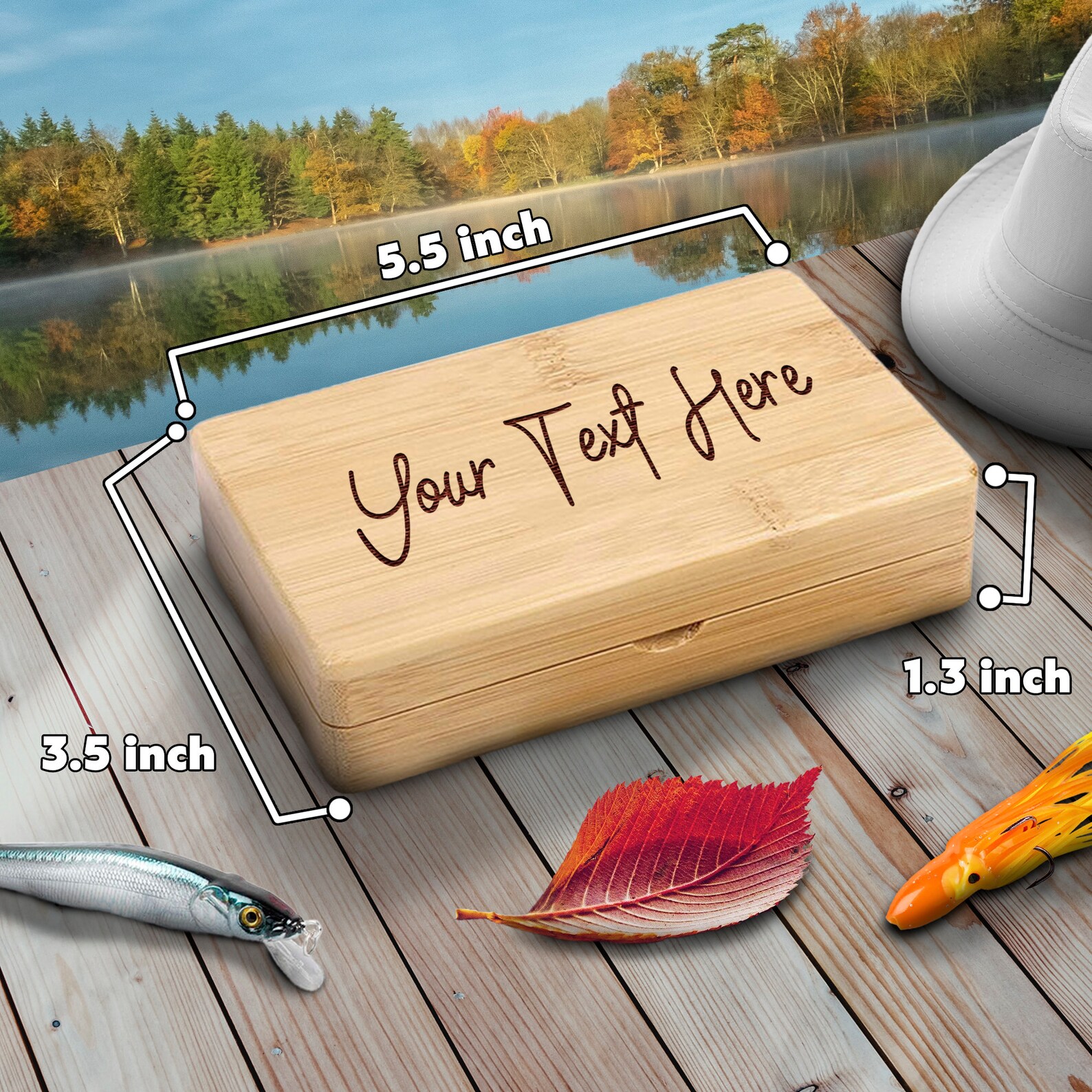 Personalized Fly Fishing Box Custom Jig Box Engraved Etsy