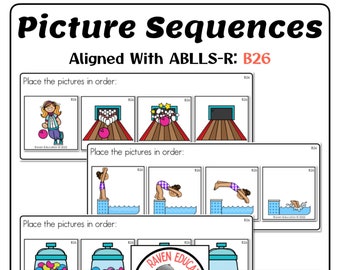 20 Picture Sequences (Aligned With ABLLS-R B26)