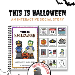 This Is Halloween - An Interactive Social Story (Autism, Special Education, Speech Therapy)