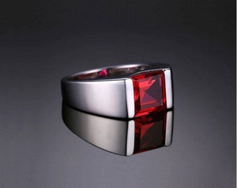 Buy Ruby Ring Men Online In India 
