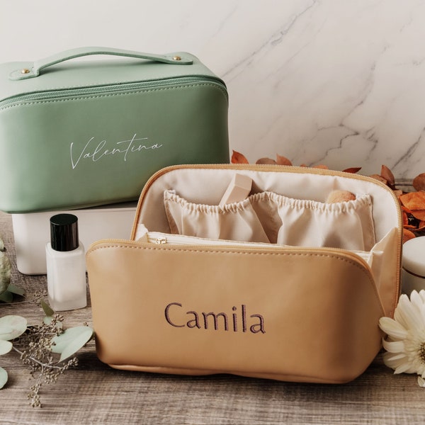 Personalized Makeup Bag Etsy