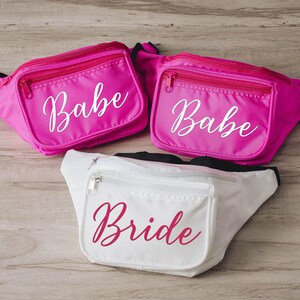 Bachelorette Party Favors Fanny Bags, Personalized Fanny Pack, Bridesmaids Proposal Gifts, Belt Bags, Waist Bags