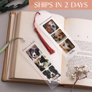 Best Friend Gift, Custom Photo Acrylic Bookmark, Love Read, Gift for Her, Photo Gift, Personalized Bookmark with Pictures, Gifts for Mom