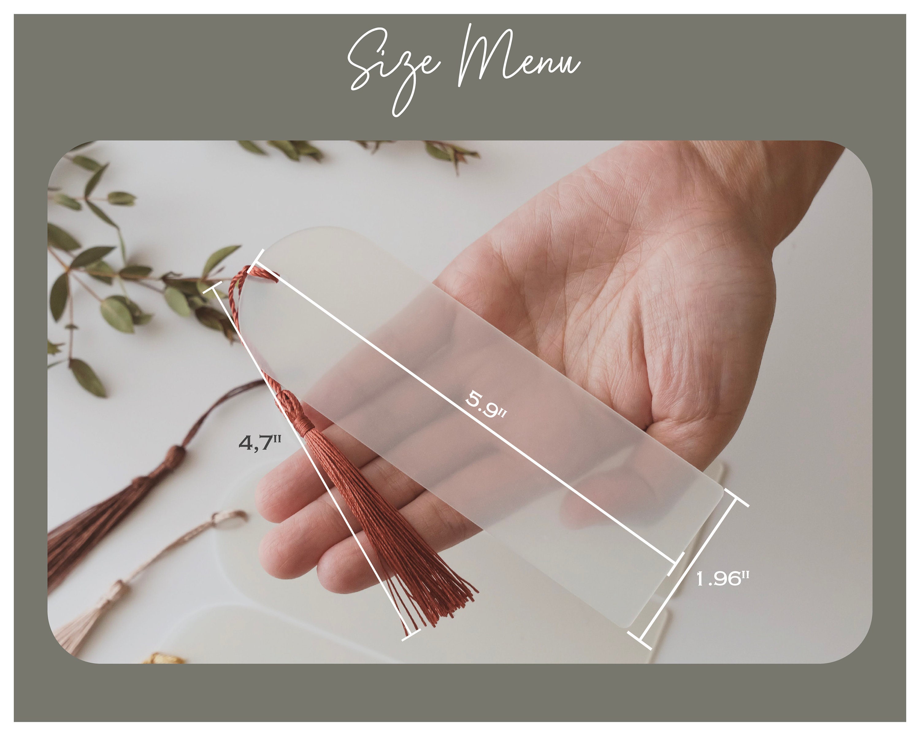 Custom Photo Acrylic Bookmark, Fathers Day Gift, Personalized Bookmark with Picture, Booklover Gifts, Gifts for Mom Gift for Her
