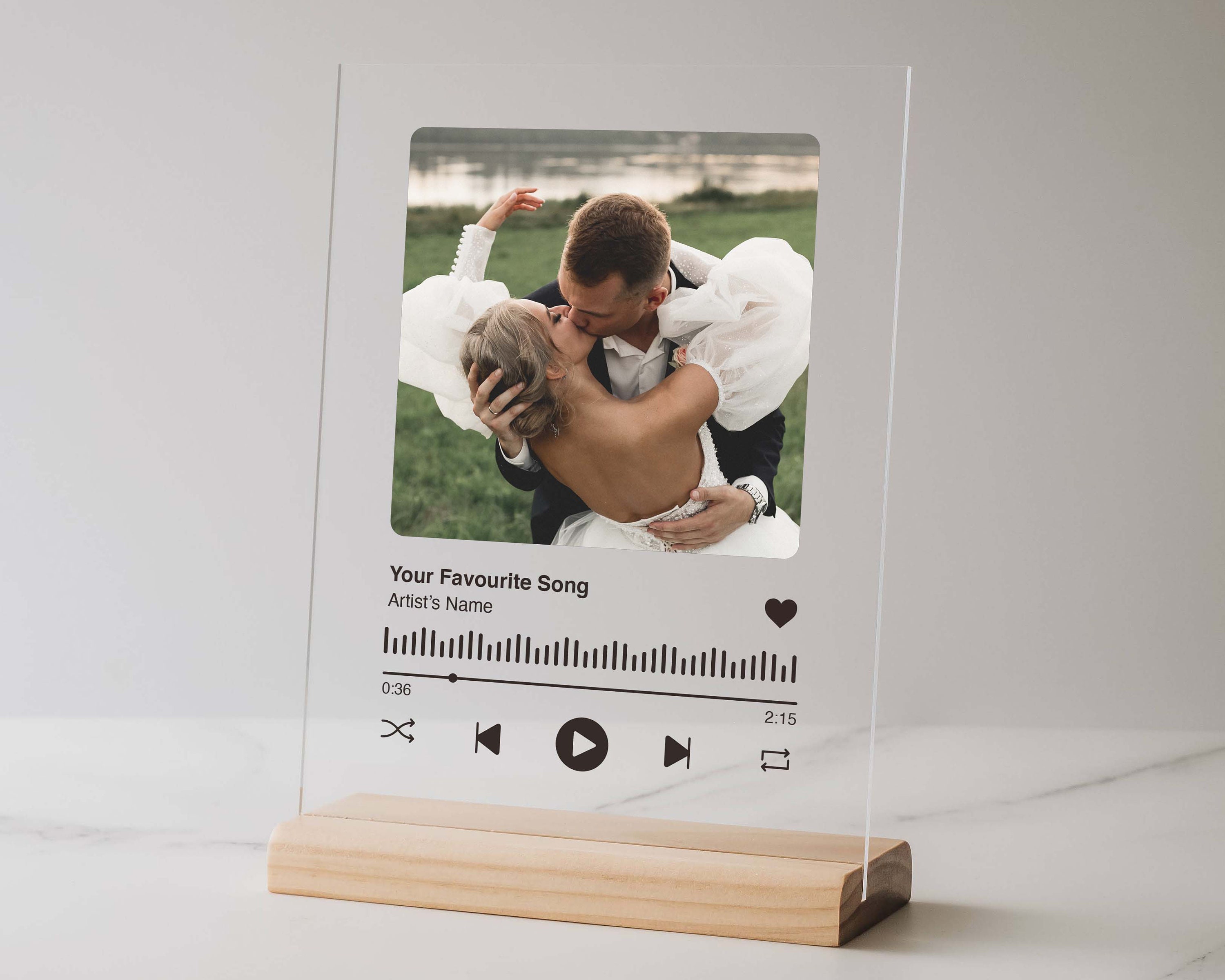 Gift for best friend female, song plaque custom, acrylic display, 21st -  giftstoryua