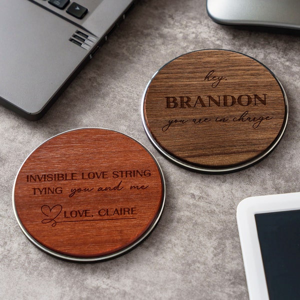 Custom Charging Dock | Personalized Wireless Charger for iPhone for Android | Custom Smart Phone Charger  | Personalized Charging Pad