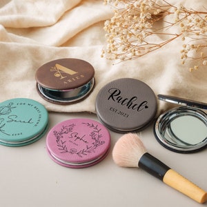 a close up of a number of makeup items