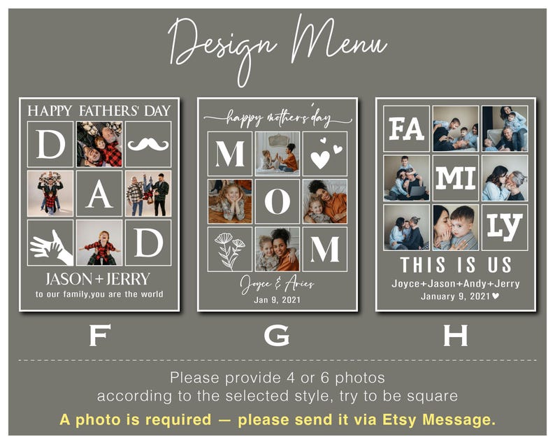 Personalized Music Plaque with Wood Stand: Custom Couple Picture Song Code Sign image 4