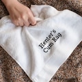 Personalized Cum Rag, Valentines Day Gift, Funny Gift for Boyfriend, Custom Towel, Naughty Gift for Men, Humorous Sex Gift, After Sex Towel