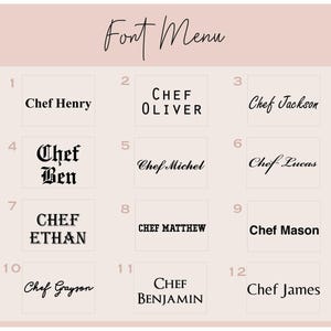 Custom 8 Inch Engraved Chef Knife, Gifts for Dad, Fathers Day Gift, Personalized Stainless Steel Kitchen Knife [R] image 5