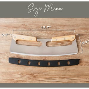 Aangepaste pizzasnijder voor vader, Moederdagcadeau, cadeaus pizzaliefhebber, gepersonaliseerde keukencadeaus, kookcadeaus voor hem, cadeau voor moeder afbeelding 3