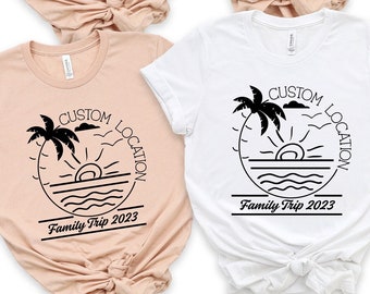 Custom Summer Shirt, Custom Family Vacation Shirts, Family Vacation Shirts, Custom Vacation Shirts, Beach Shirt