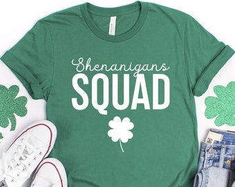 Shenanigans Squad St. Patrick's Day Shirt