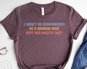 Feministisch powershirt: T-shirt voor gelijke behandeling van vrouwen