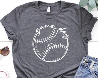 Baseball Game Day Shirt: Sports Mom Tee