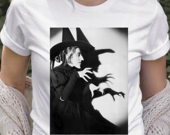 Witch Shadow T-Shirt: Halloween Wizard of Oz Movie Tee