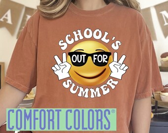 School's Out For Summer T-Shirt - Teacher Last Day Tee