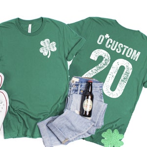 O'Wasted St. Patrick's Day Drinking Team T-shirt, Custom Drinking Tee, St. Pattys Day Shirt, St. Paddy's Day, Shamrock Shirts