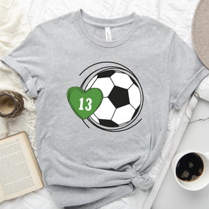 Personalized Soccer Mom T-Shirt: Custom Number, Game Day Shirt