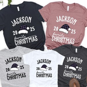 Custom Family Christmas 2025 T-Shirt: Matching Holiday Pajamas