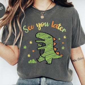 See You Later Alligator Teacher T-Shirt - End of Year Comfort Colors Tee