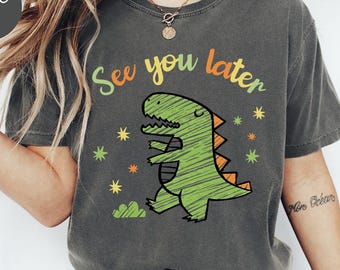 See You Later Alligator Teacher T-Shirt - End of Year Comfort Colors Tee
