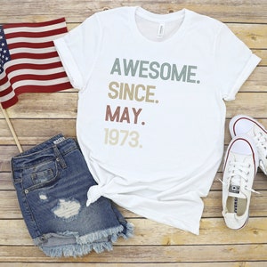 funny birthday shirt,Personalized tshirt,Personalized gift,funny 50th birthday,Awesome birthday,50th birthday shirt,birthday shirt,50th birthday shirts,born in 1975,1975 shirt,1975 birthday shirt,awesome since 1975,50th birthday