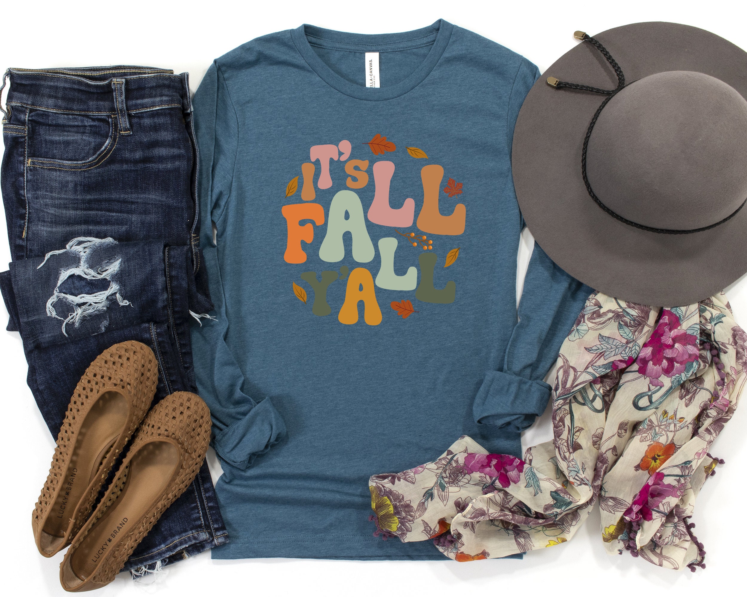 It's Fall Y'all Shirt, Fall Shirt, Pumpkin Shirt, Cute Fall Shirt, Fall ...